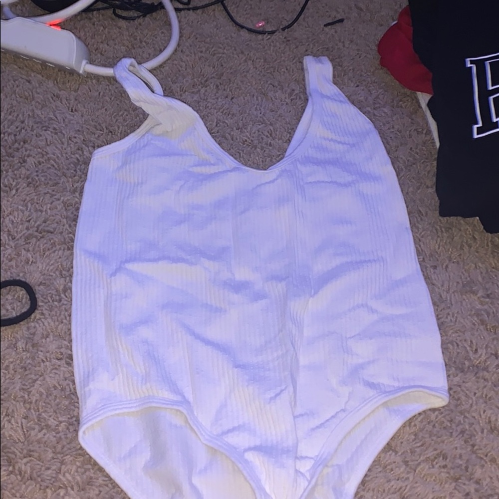 white bodysuit